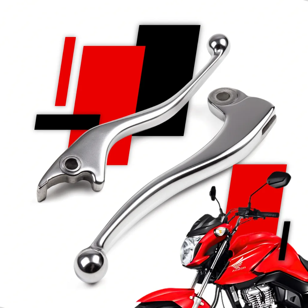 Par de manetes para Honda CG Fan e Titan