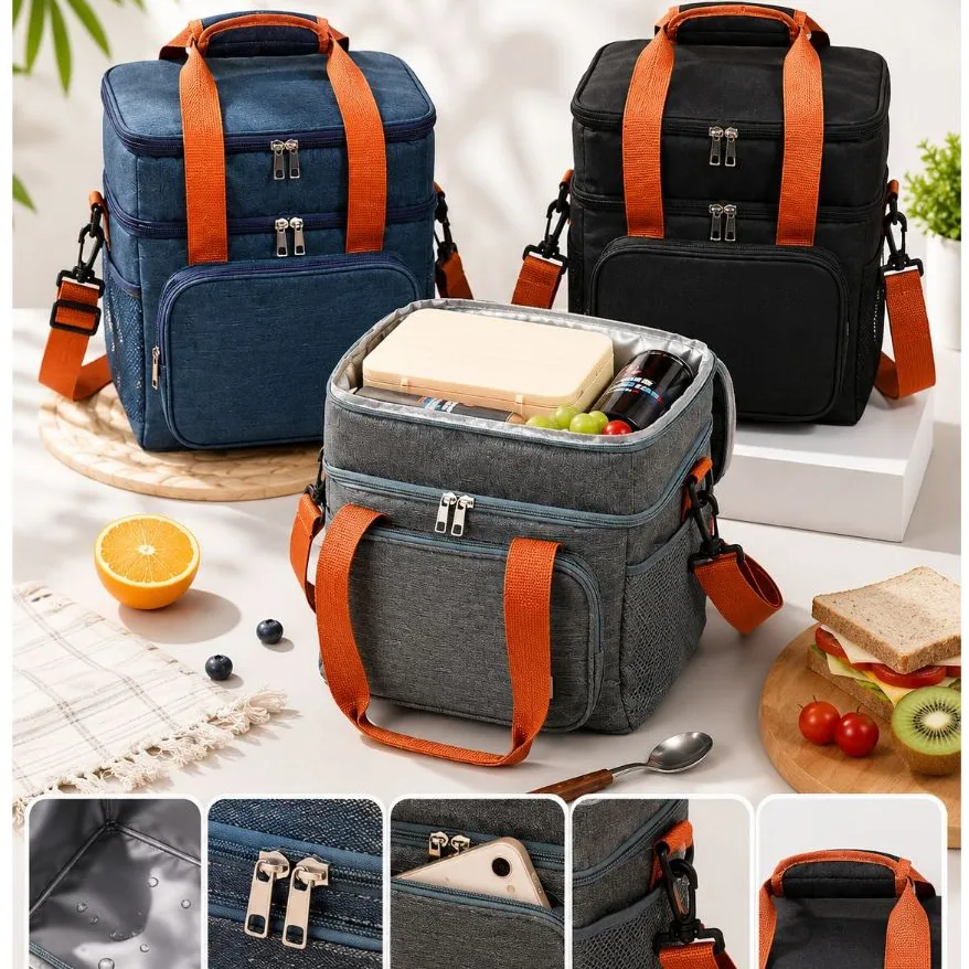 Bolsa térmica para viagens e piqueniques