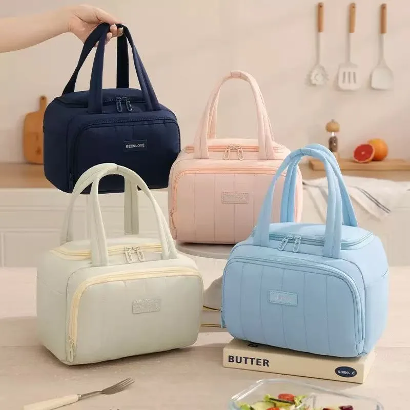 Bolsa térmica tote para lanches e viagens