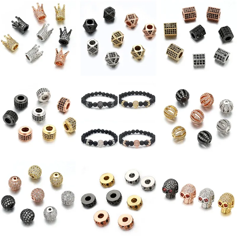Conjunto com 3 pingentes para pulseira