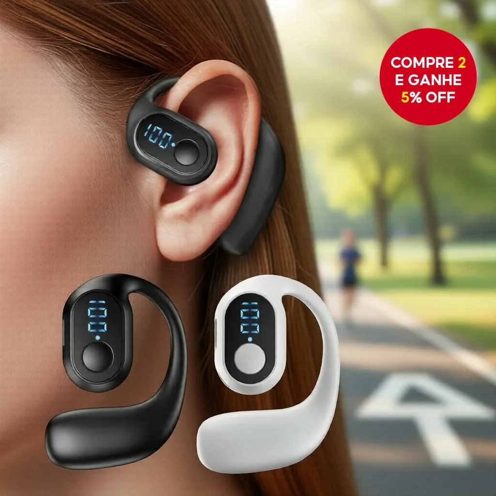 Fone de ouvido Bluetooth D6 ou D5 sem fio