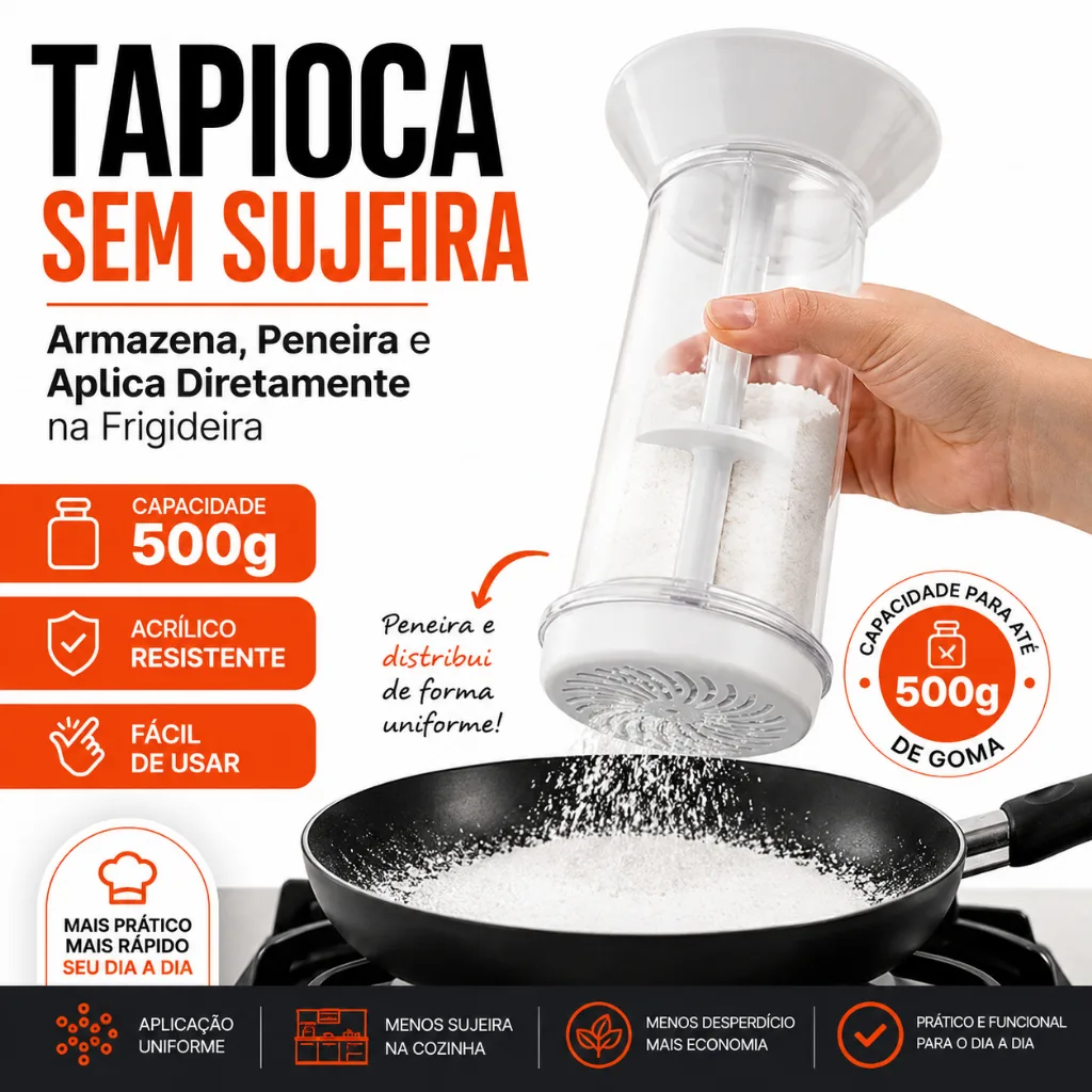 Peneira polvilhadora Tapioqueira Nybc