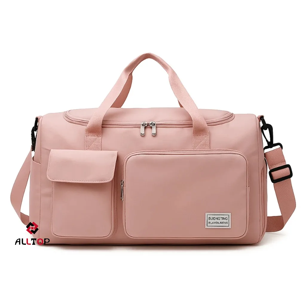 Bolsa De Viagem Sport Com Bolso Impermeável Alça Lateral 30L Capacidade