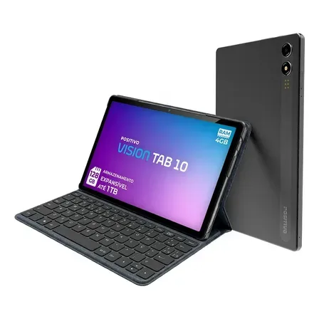 Tablet Positivo Vision TAB10 com 128 GB