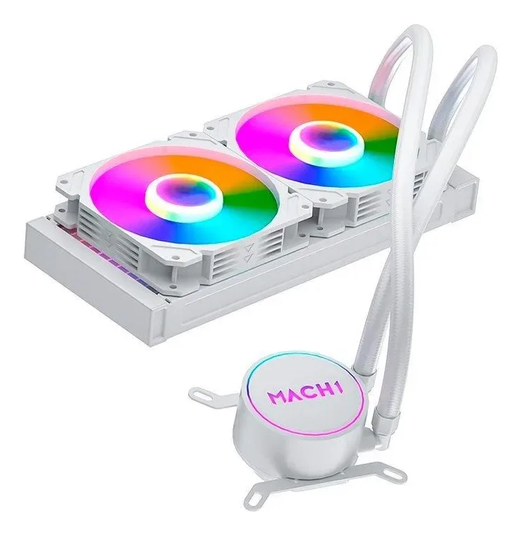 Water cooler Mach1 Logic GK240W RGB de 240 mm