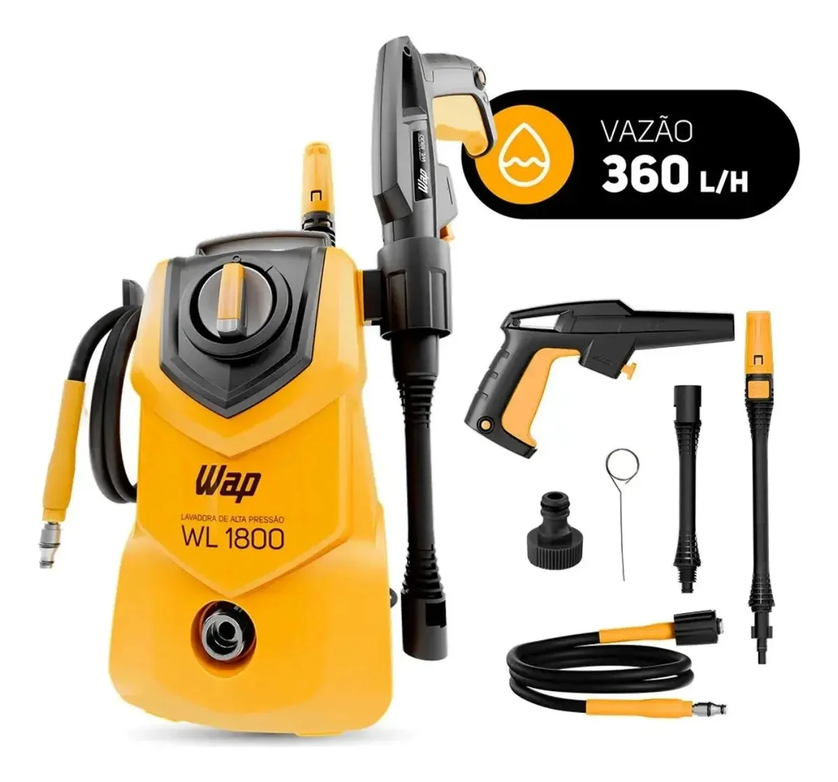 Lavadora de alta pressão WAP WL 1800 de 1400 W