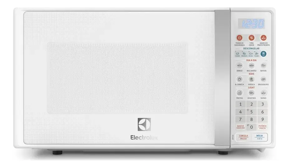 Micro-ondas Electrolux MTO30 branco de 20 litros