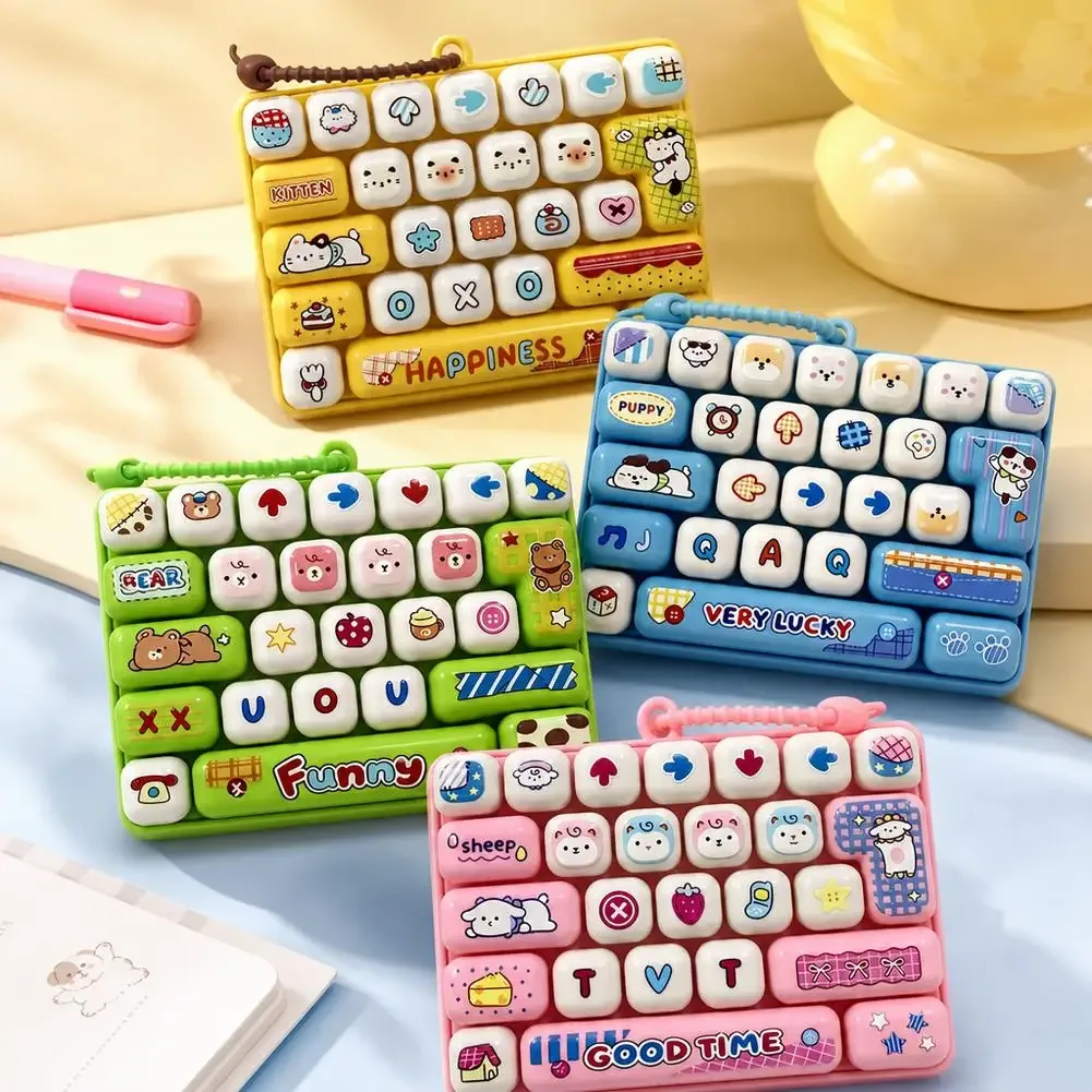 Chaveiro clicker de teclado com 26 teclas