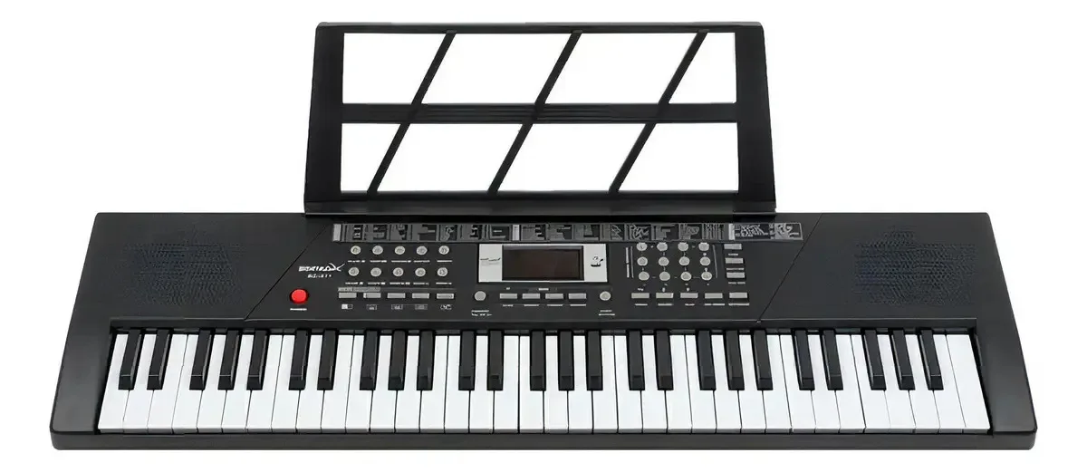 Teclado musical eletrônico de 61 teclas