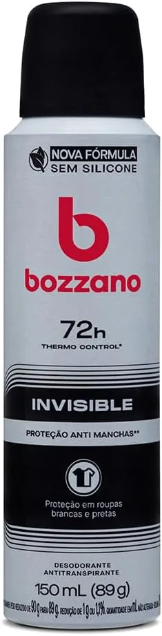 Desodorante Bozzano aerossol masculino de 150 ml