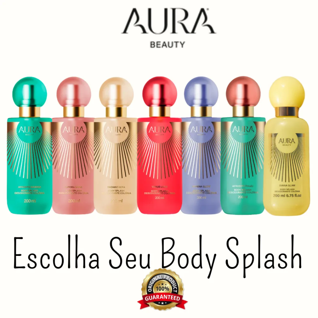 Body splash Aura Beauty de 200 ml