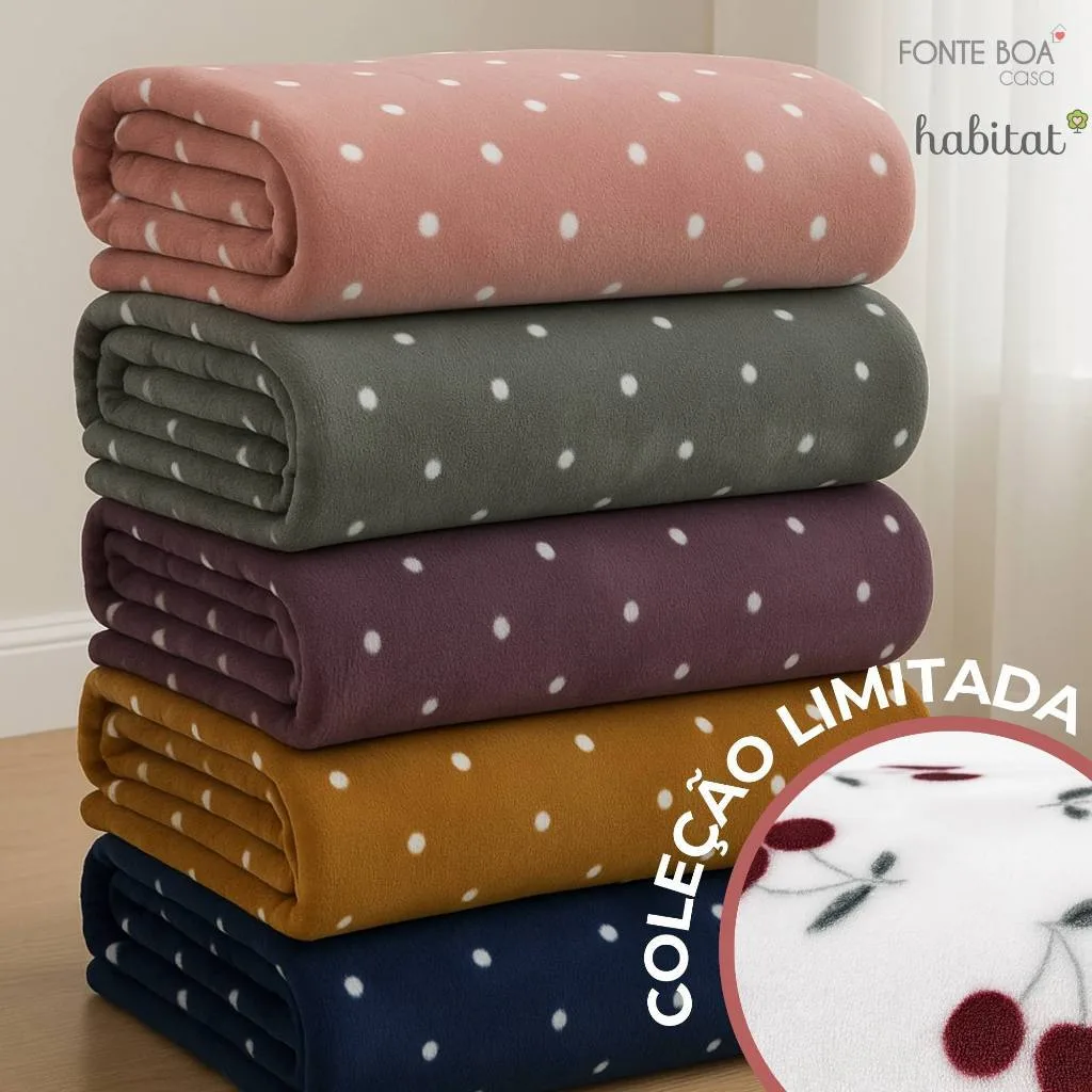 Manta Habitat de microfibra para cama Queen