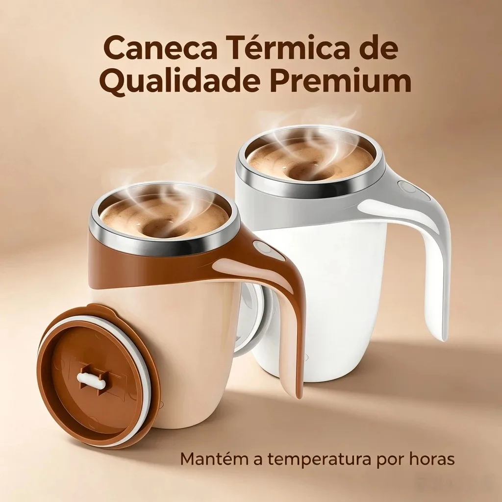 Caneca misturadora elétrica de 380 ml