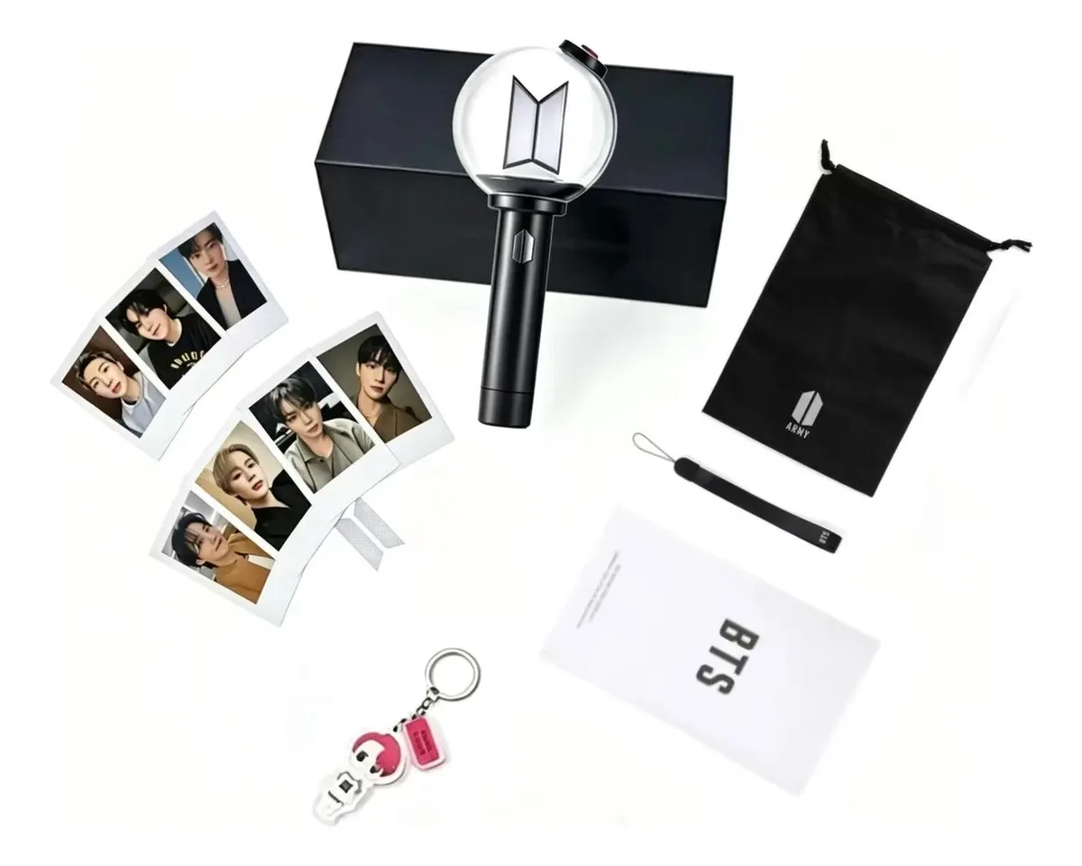 Lightstick oficial BTS Army Bomb com acessórios
