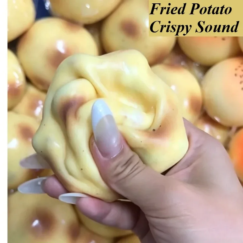 Brinquedo antiestresse em formato de batata frita