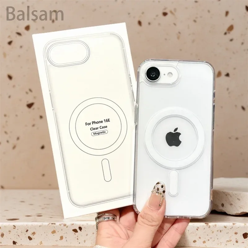 Capa acrílica magnética para iPhone