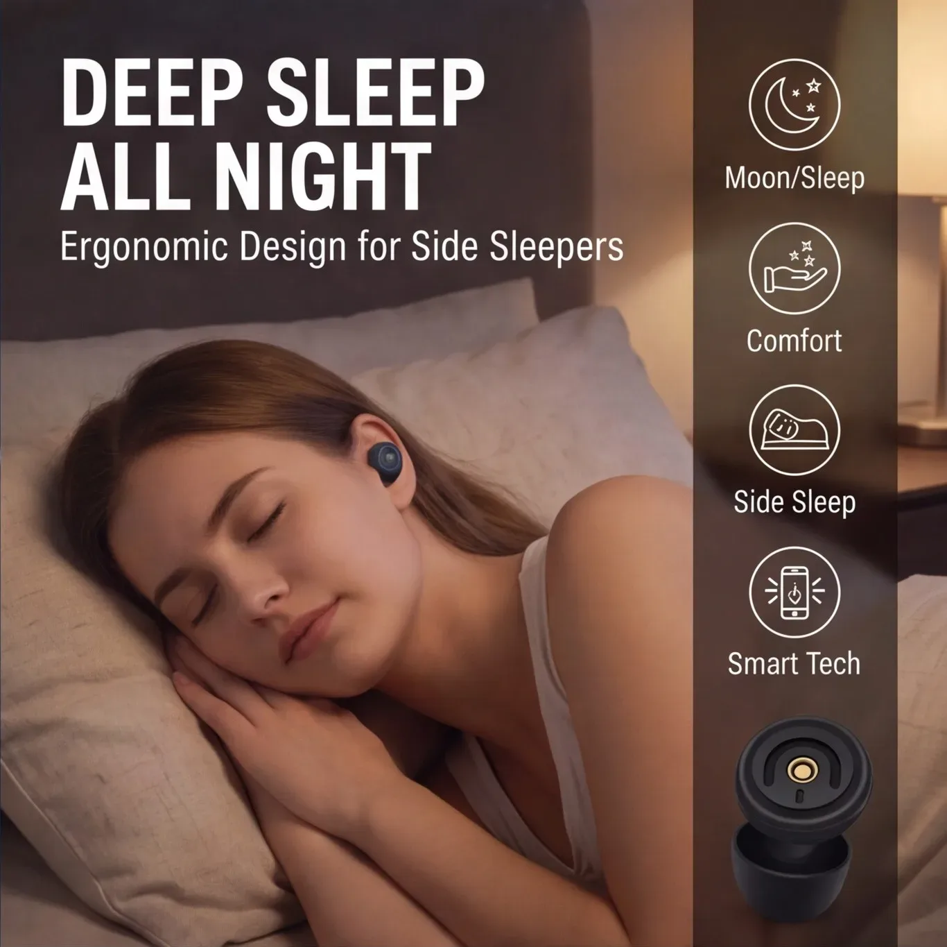 Protetores auriculares de silicone reutilizáveis