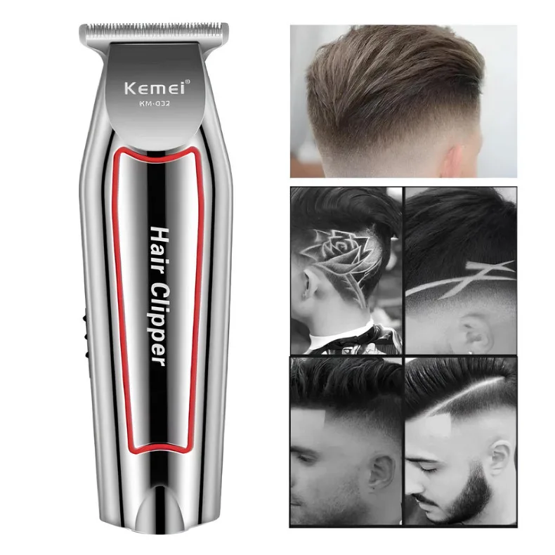 Máquina de barbear Kemei KM-032 profissional