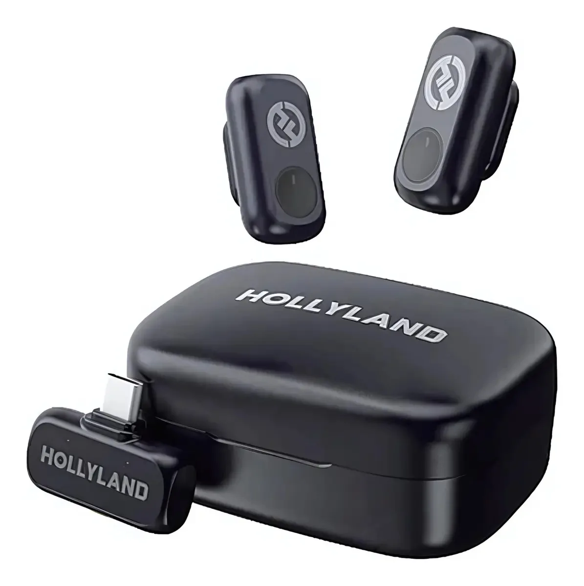 Microfone Hollyland Lark A1 Duo com USB-C