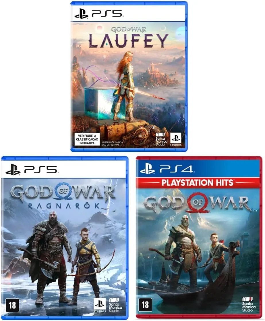 Bundle God of War Saga nórdica para PlayStation