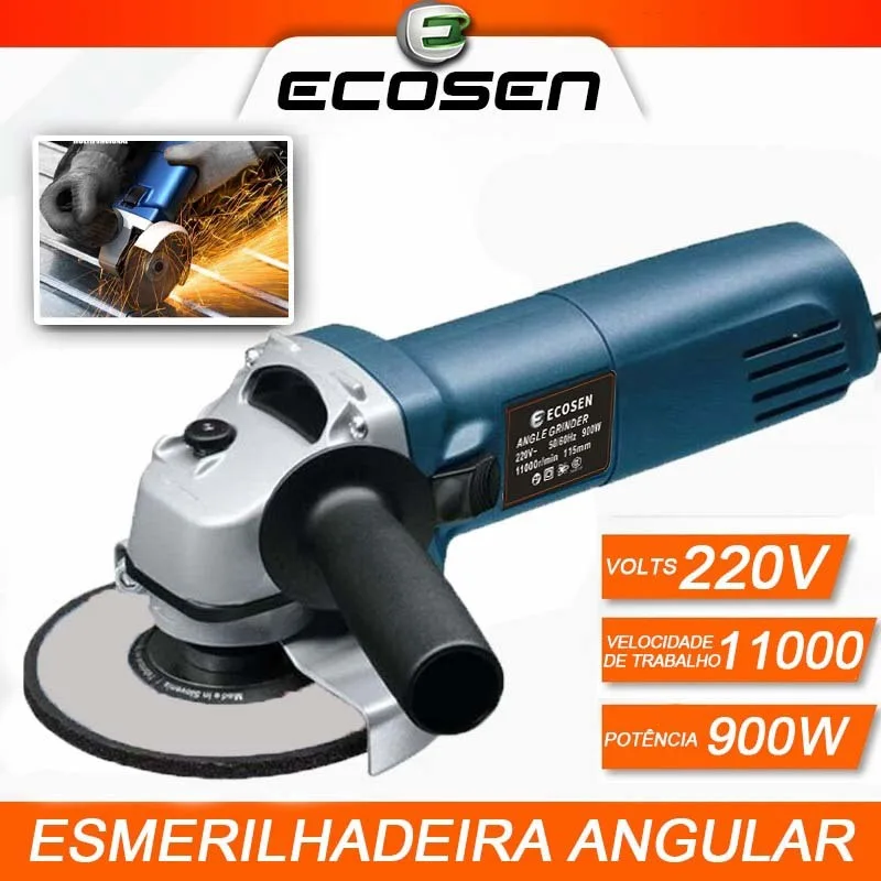 Esmerilhadeira angular Ecosen de 900 W