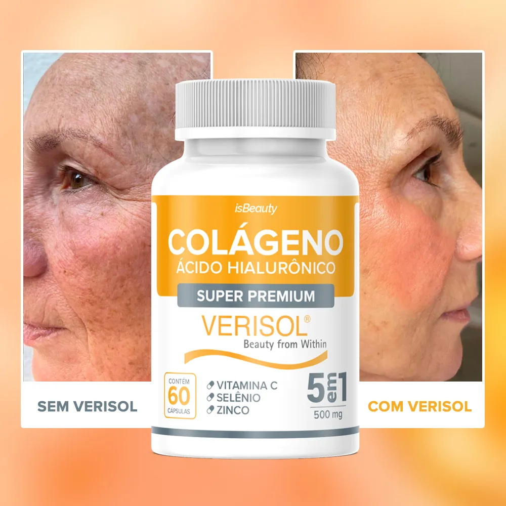 Colágeno hidrolisado Verisol com vitamina C