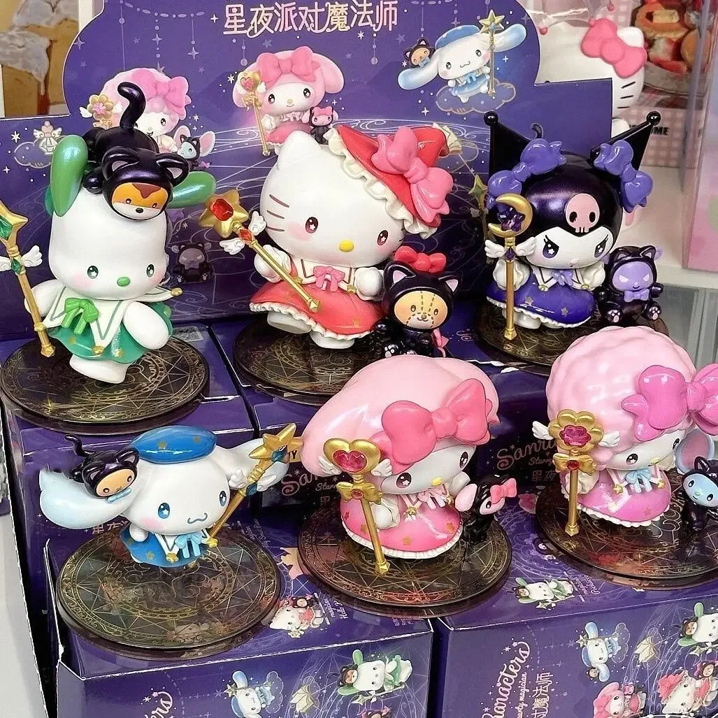 Caixa surpresa Sanrio com personagem kawaii