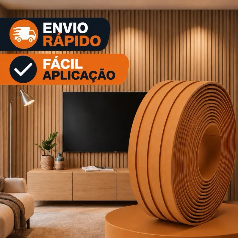 Revestimento ripado autocolante de EVA