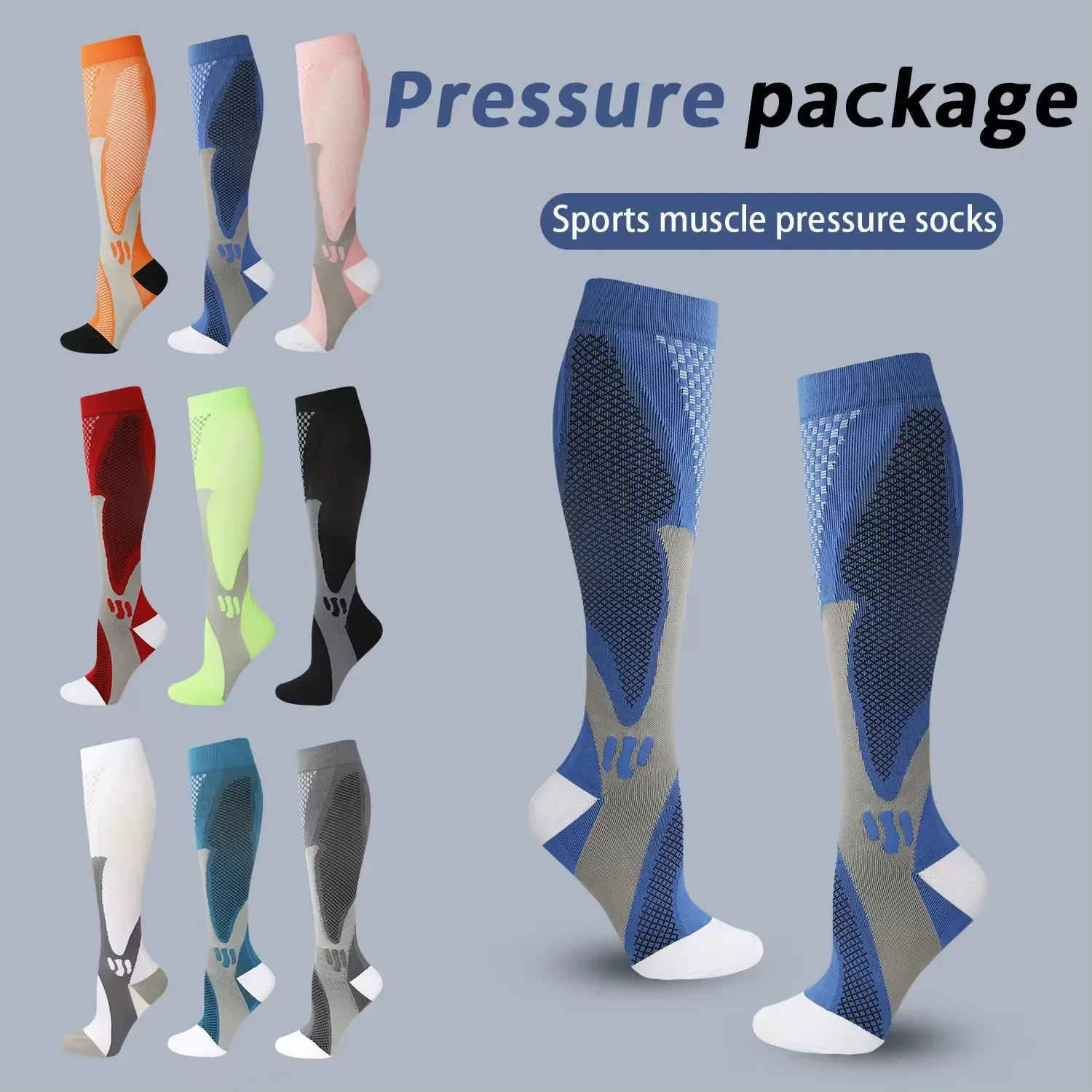 Meias de compressão Brothock de 20 a 30 mmHg