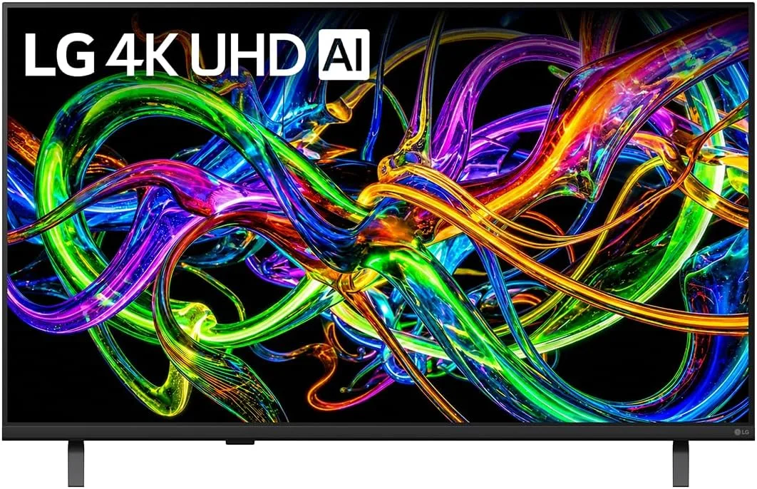 Smart TV LG de 55 polegadas com resolução 4K