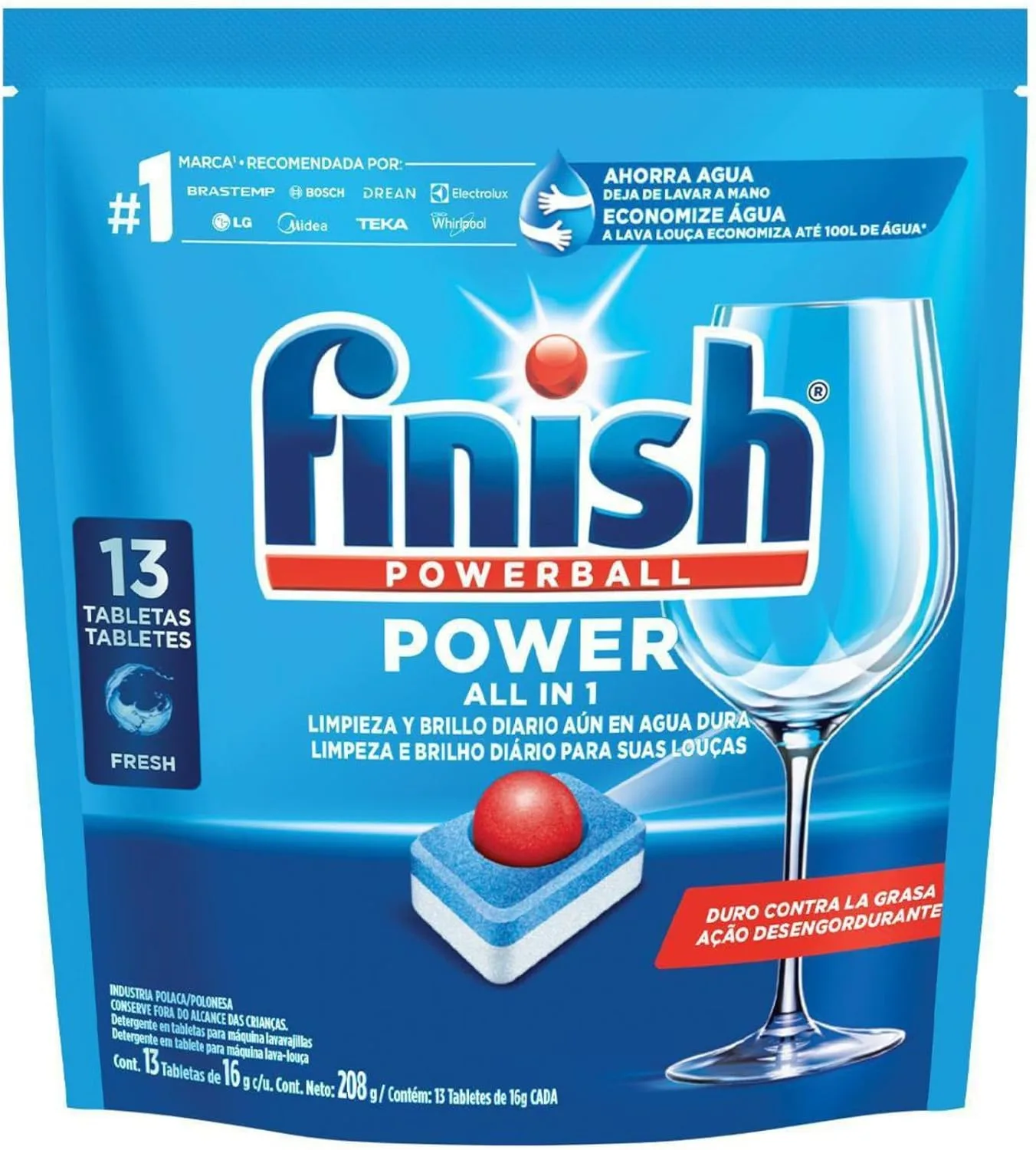 Detergente para lava-louças Finish Powerball
