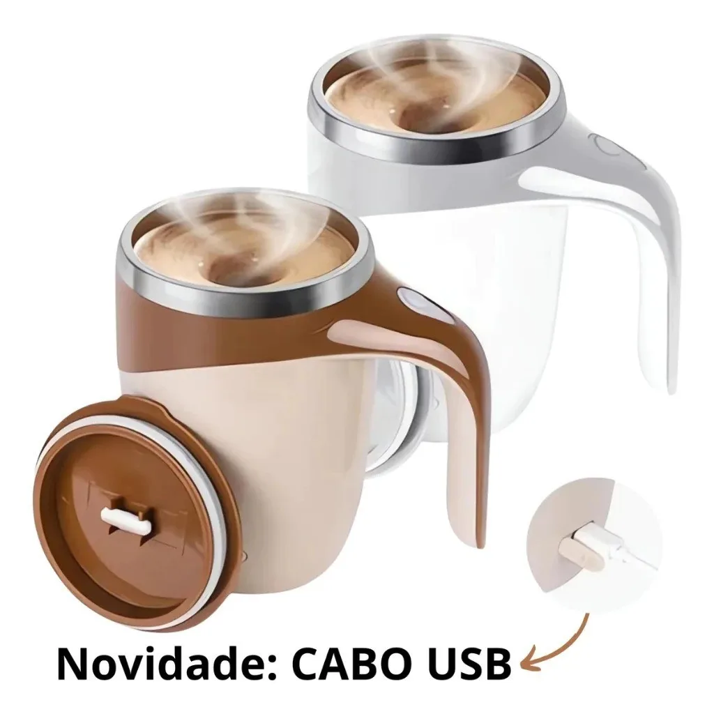 Caneca misturadora automática de 380 ml